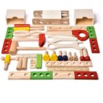 Emimo Tool Box Kit - Pretend Play | Smooth Edge Environmental Friendly Tool Set Toys for Kid