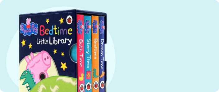Colorful stack of children's books featuring diverse characters and engaging illustrations.