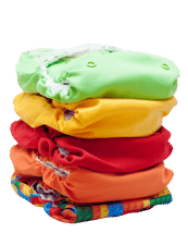 Various baby products displayed on a homepage, including clothing, toys, and accessories.